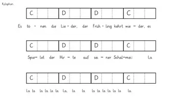 Vorschau - Arbeitsblätter - Es tönen die Lieder - mehrstimmiger Musiziersatz - Seite 3