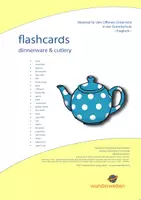 Vorschau - Stationenlernen - in the kitchen: dinnerware & cutlery - flashcards - Deckblatt