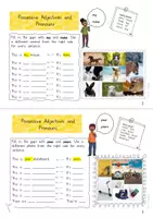 Vorschau - Arbeitsblätter - Materialpaket Possessive Pronouns - differentiated exercises and 2 games - Seite 2