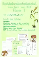 Vorschau - Arbeitsblätter - Vom Korn zum Brot - Rechtschreibarbeit mit passenden Übungen Klasse 3 und 4 - Deckblatt