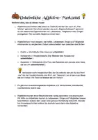 Vorschau - Arbeitsblätter - Unheimliche Adjektive - Deckblatt