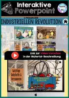 Vorschau - Unterrichtsreihen - Industrialisierung I - Interaktive PowerPoint - Neuerungen & Erfindungen | Spektakuläre virtuelle Erfahrung - Sofort einsetzbar - Seite 1