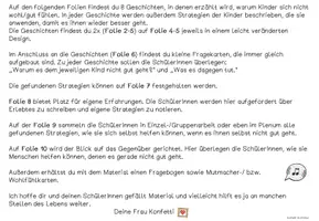 Vorschau - Arbeitsblätter - Wenn es dir einmal nicht gut geht - Geschichten und Hilfestellungen - Seite 1