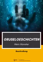 Vorschau - Arbeitsblätter - Gruselgeschichten - Mein Monster Beschreibung - Deckblatt