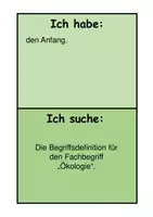 Vorschau - Spiele - Ich habe, wer hat Ökologie Grundbegriffe Bio Sek II - Seite 1
