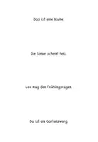 Vorschau - Arbeitsblätter - Purzelsätze Frühling - vierfach differenziert - Seite 3