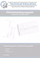 Vorschau - Arbeitsblätter - Klemmenbelegungsplan: Praktische Übungsaufgabe - Deckblatt