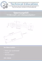 Vorschau - Arbeitsblätter - Der Spannungsfall: Übungsaufgaben - Deckblatt
