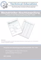 Vorschau - Merkblätter - Mechatroniker Abschlussprüfung Teil 1 "Herbst 2021" SPS-Programm - Deckblatt