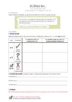 Vorschau - Arbeitsblätter - Französisch Mini-Paket Bewerbungsgespräch und Si-Sätze - Seite 1