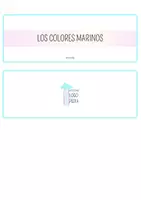 Vista previa - Juegos / Gamificación - Los Colores Marinos - página 3