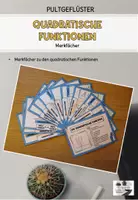 Vorschau - Merkblätter - Fächer Parabeln - Quadratische Funktionen - Deckblatt