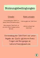 Vorschau - selbst erstellte Schriftarten - Schriftart "Kira" by @lehrerin.franzi - Seite 1