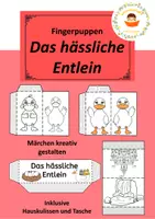 Vista previa - Juegos / Gamificación - Paquette: Títeres de dedo - Cuento de hadas (alemán) - página 1