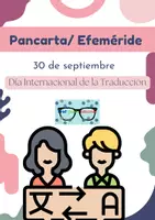 Vista previa - Decoración del aula - Pancarta/ Traducción/ Efeméride - Portada