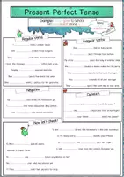 Vorschau - Arbeitsblätter - Present Perfect Tense ÜBUNG (inkl. Erklärung) - Seite 2