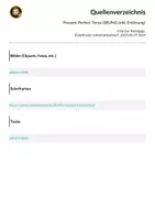 Vorschau - Arbeitsblätter - Present Perfect Tense ÜBUNG (inkl. Erklärung) - Seite 1