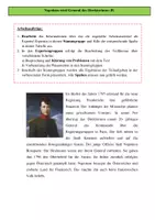 Vorschau - Arbeitsblätter - Napoleon wird Kaiser der Franzosen (Gruppenpuzzle) - Deckblatt