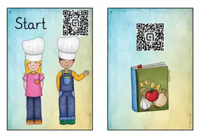 Vorschau - Stundenentwürfe - 2. Materialpaket QR-Code Lesespuren (Safari, Zirkus, Kochen) - Seite 3
