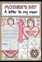 Vista previa - Manualidades / Dibujos para colorear - MOTHER'S DAY - A letter to my mum (Craftivity) - Portada