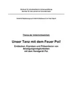 Vorschau - Stundenentwürfe - schriftlicher Unterrichtsentwurf zum Gestalten einer Choreografie mit dem Handgerät Poi / Grundschule Fach Sport - Seite 2