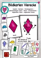 Vorschau - Poster - Bildkarten zu den verschiedenen Vierecken - Deckblatt