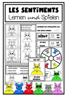 Vorschau - Arbeitsblätter - Les sentiments - Deckblatt