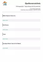Vorschau - Aufgabenkarten - Zeitungsprojekt - Tageszeitung in der Grundschule - Seite 1