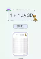 Vorschau - Spiele - 1+1 Jagd - Deckblatt