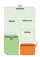 Vorschau - Arbeitsblätter - Infotafel gestalten - Seite 3