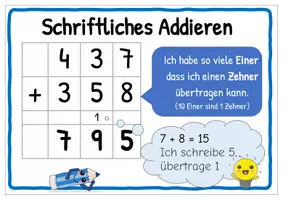 Vorschau - Arbeitsblätter - Mathe: Schriftliche Addition Komplettpaket - Seite 2