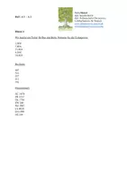 Vorschau - Unterrichtsreihen - Zahlendiktate A1-B1 - Deckblatt