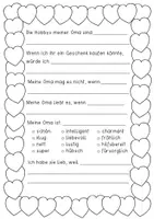 Vorschau - Arbeitsblätter - Oma Steckbrief - Seite 2