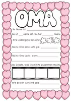 Vorschau - Arbeitsblätter - Oma Steckbrief - Seite 3