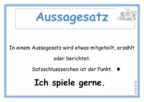 Vorschau - Unterrichtsreihen - Differenzierte, interaktive Kartei: Satzschlusszeichen - mit Lösungen - Seite 1