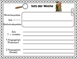 Vorschau - Arbeitsblätter - Satz der Woche - Seite 2