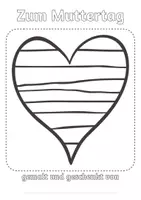 Vorschau - Mal- und Bastelvorlagen - Muttertag ❤️ Kärtchen • Faltheft • Ausmalbilder - Seite 3