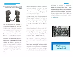 Vista previa - Tarjetas / Manipulativos - Tríptico / Folleto/ Victimas de la Esclavitud - página 3