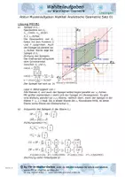 Vorschau - Test - Abitur allg. bildendes Gymnasium BW Wahlteile Analytische Geometrie ab 2019 Musteraufgaben - Seite 3