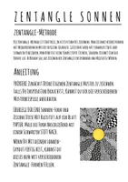 Vorschau - Stundenentwürfe - Zentangle Sonnen zeichnen ☀️- Kunststunde für den Sommer - Seite 1