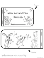 Vorschau - Arbeitsblätter - Mein Instrumentenbüchlein | Instrumentenfamilien - Seite 3