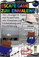 Vorschau - Stundenentwürfe - Escape Games/Exit the Room: XL Materialpaket: 4 Escape Games für den Mathematikunterricht #motivierender Unterricht #Grundschule&weiterführende Schulen - Seite 1