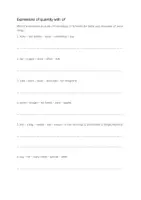 Vorschau - Arbeitsblätter - Expressions of quantity with of - Seite 1