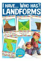 Aperçu - Jeux - landforms / nature I have ... Who has ...? English game / jeu Anglais - Page de couverture