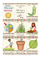 Vista previa - Juegos / Gamificación - SPRING I have ... Who has ...? English game / juego Inglés - página 1