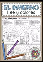 Vista previa - Hojas de trabajo - EL INVIERNO - Lee y colorea (2 niveles de diferenciación) - Portada