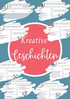 Vorschau - Arbeitsblätter - Geschichten kreativ umsetzen - Gruppenprojekt - Deckblatt