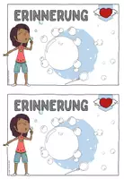 Vorschau - Arbeitsblätter - Erinnerungsbuch: Wünsche und Gedanken zur Verabschiedung - Seite 1