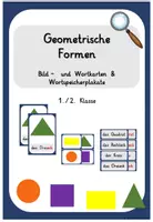 Vorschau - Arbeitsblätter - Geometrische Formen - Materialpaket - Seite 1