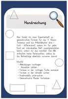 Vorschau - Arbeitsblätter - Geometrische Formen - Expertenheft (dreifach-differenziert) - Seite 1